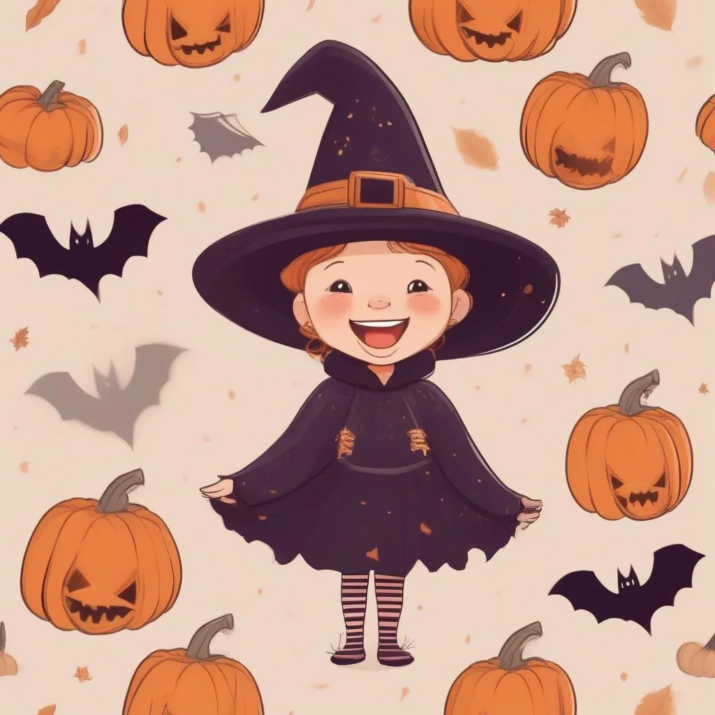 Hóa trang Halloween cho trẻ mầm non