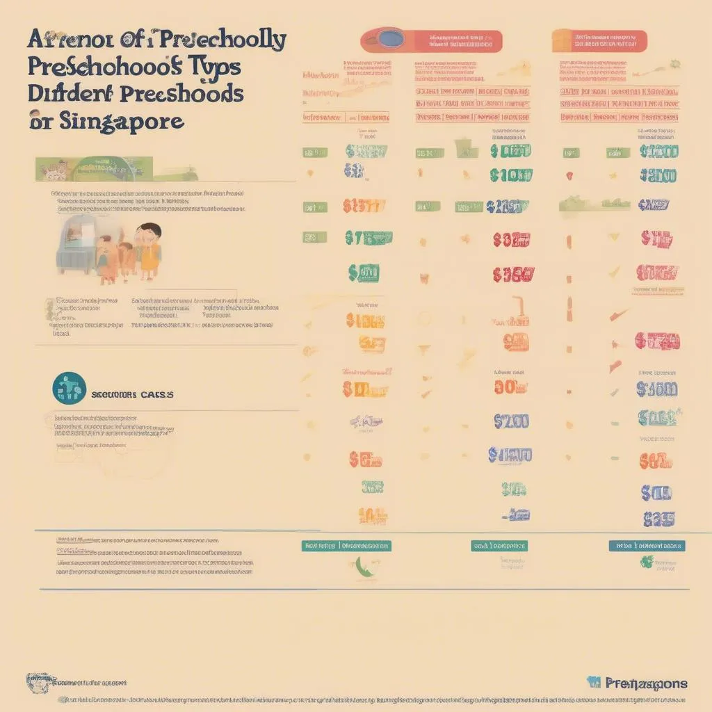 Học phí trường mầm non Singapore