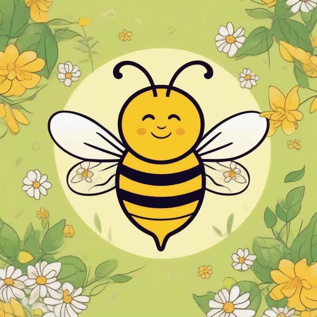 Logo Trường Mầm Non Tiny Bee