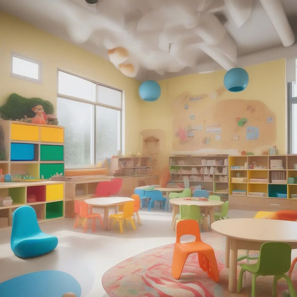 Modern kindergarten