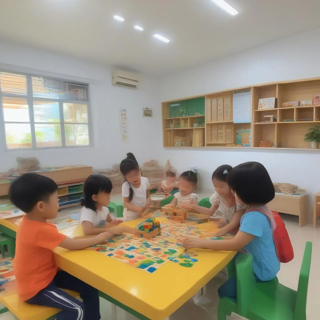 Trường mầm non Montessori Nha Trang