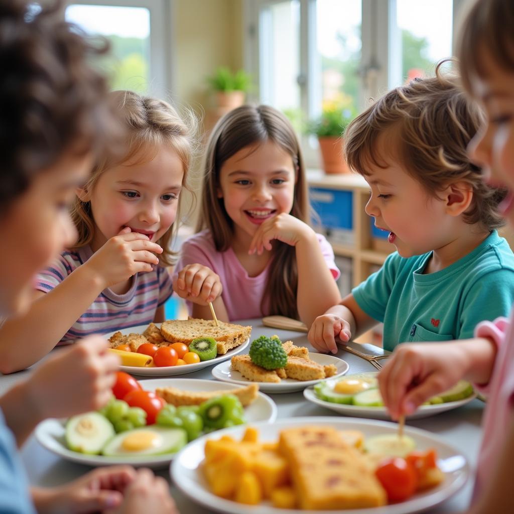 Safe and nutritious meals for preschoolers