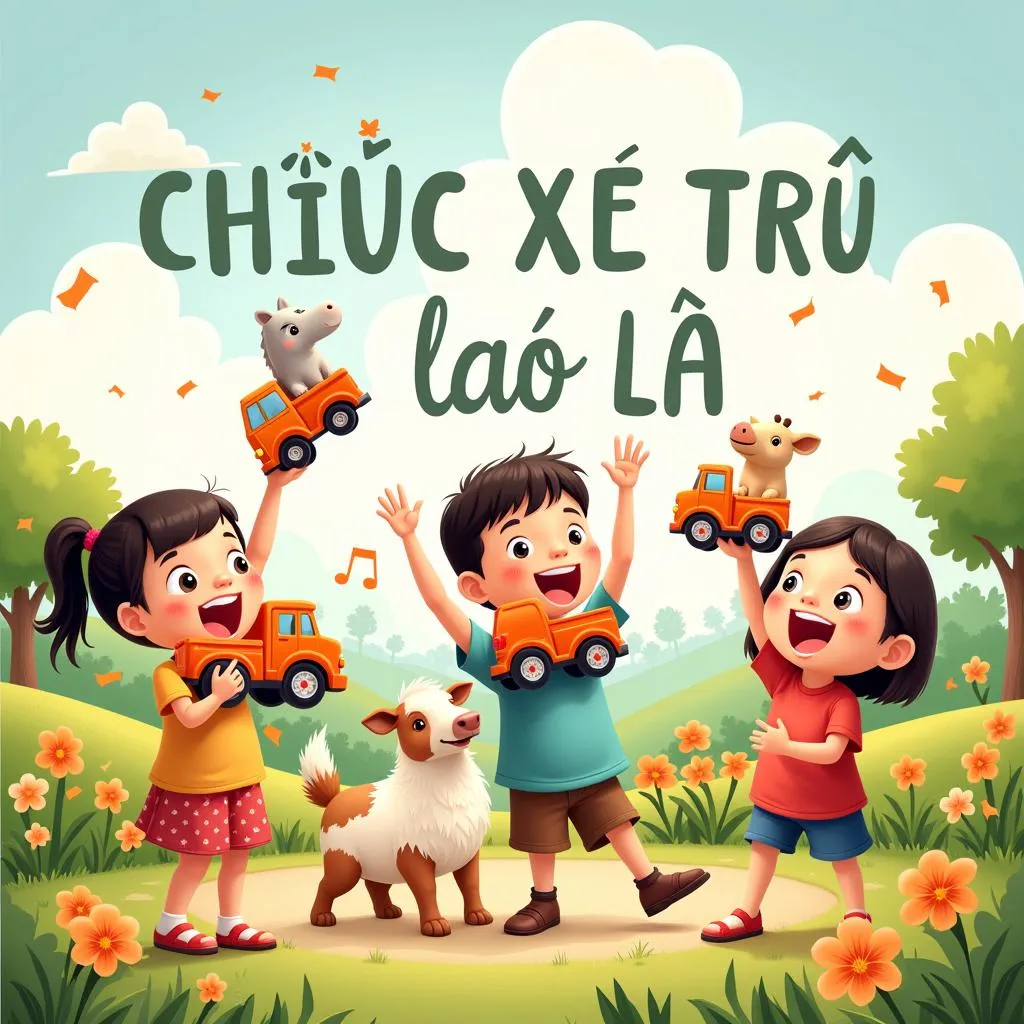 Hình ảnh minh họa bài hát "Chiếc Xe Trở Lúa"