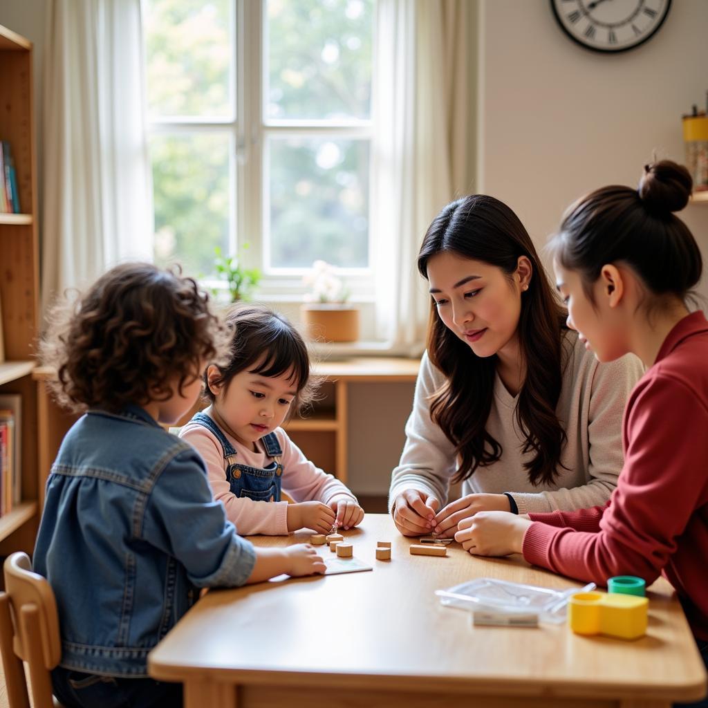 Chọn trường mầm non Montessori phù hợp