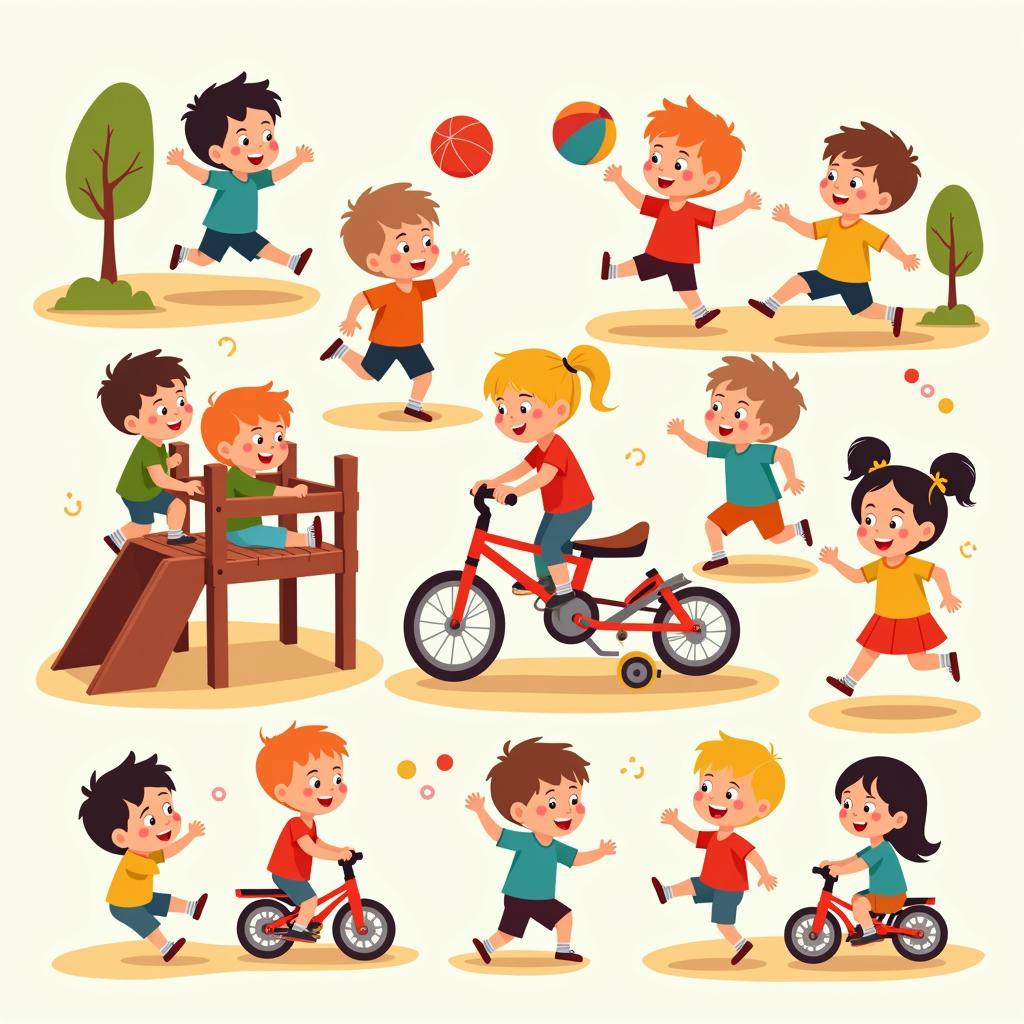 Physical development in 2-3 year olds