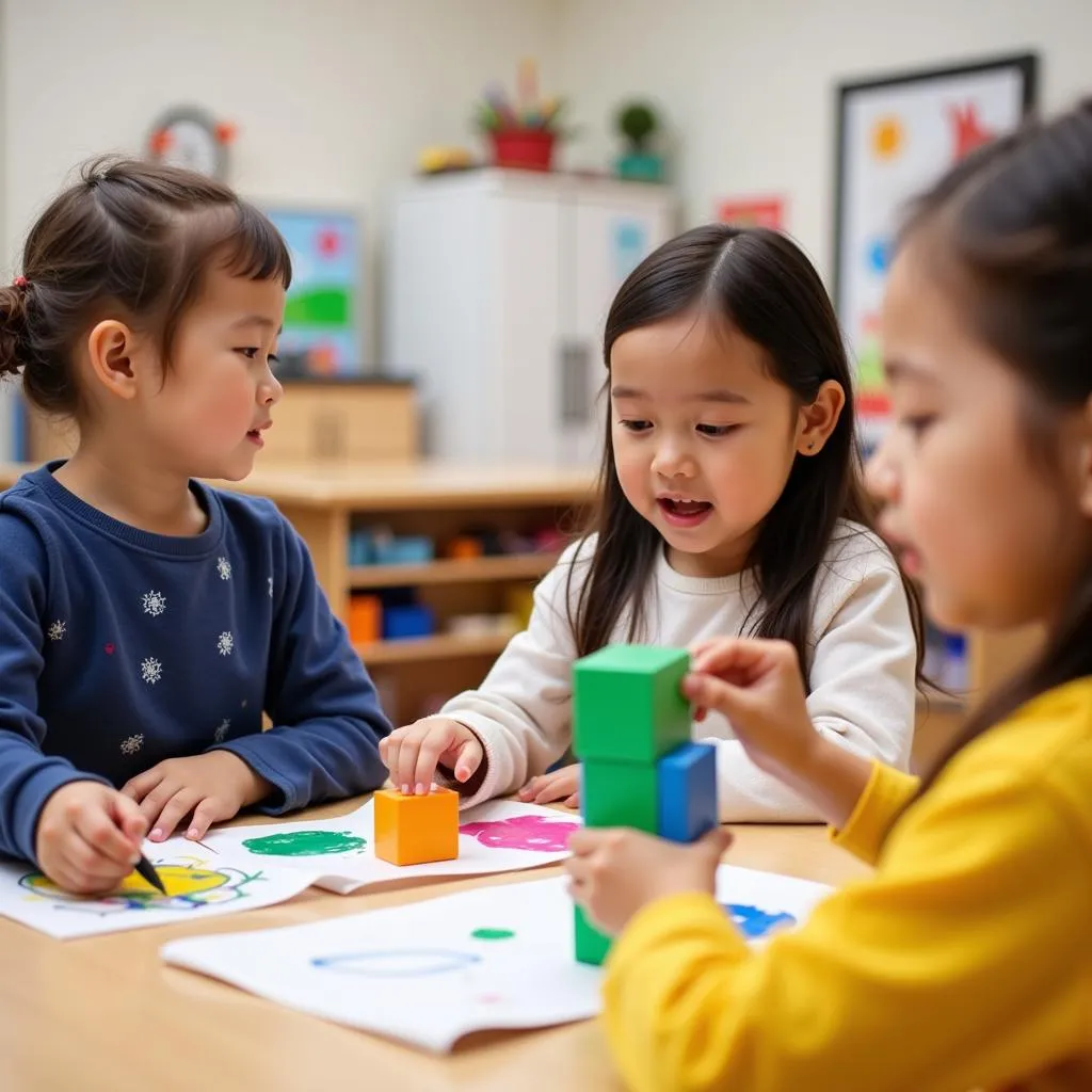 Hoạt động học tập tại Kinderland