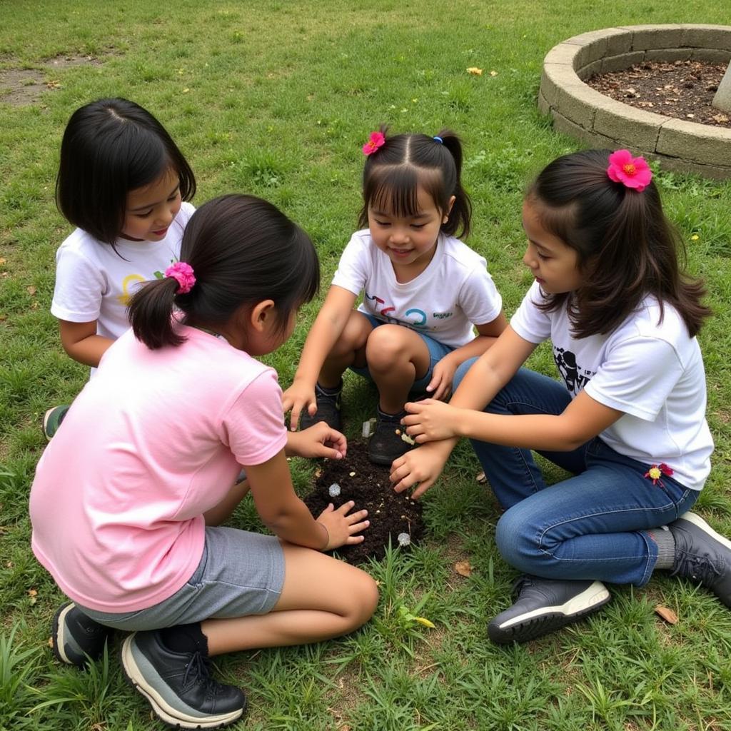 Học phí mầm non Aiko Montessori - Hoạt động ngoại khóa