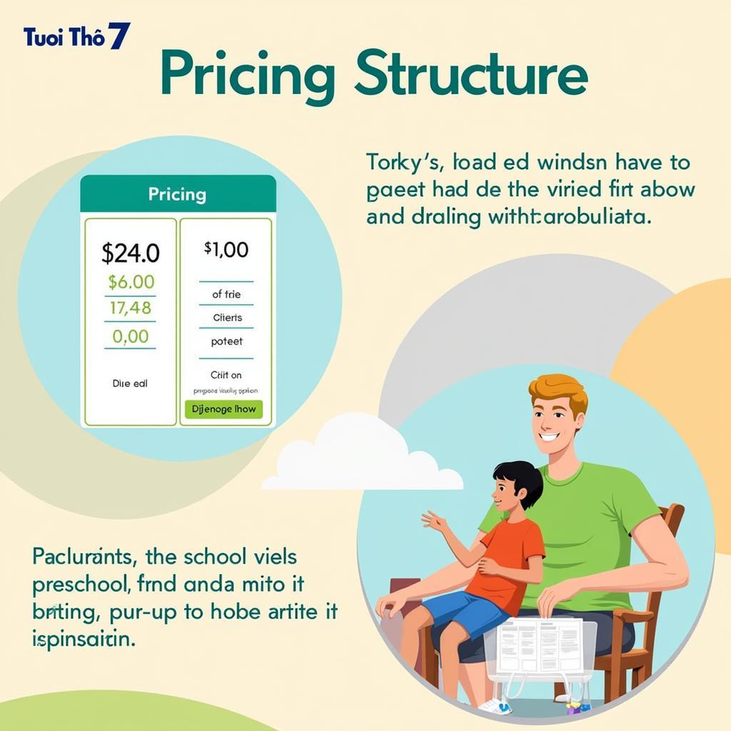 Học phí mầm non Tuổi Thơ 7 minh bạch và rõ ràng, giúp phụ huynh dễ dàng theo dõi.