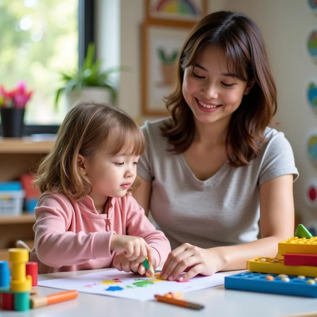 Học phí trường mầm non Creative Kindercare - Hình ảnh đội ngũ giáo viên tâm huyết