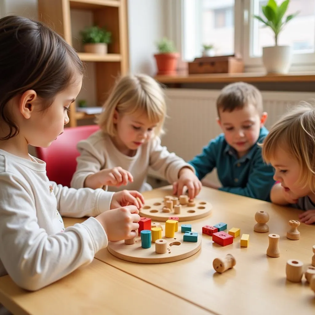 Phương pháp dạy học Montessori cho trẻ mầm non