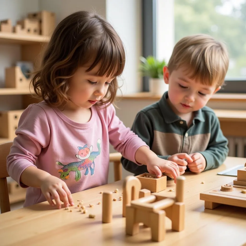 Phương pháp giáo dục mầm non Montessori