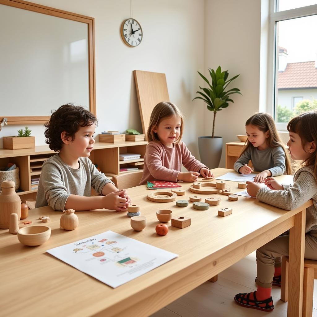 Phương pháp Montessori trong giáo dục mầm non