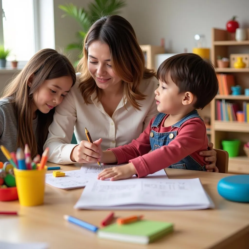 Đội ngũ giáo viên chuyên nghiệp và giàu kinh nghiệm tại trường mầm non Bé Ngôi Sao Quận 12