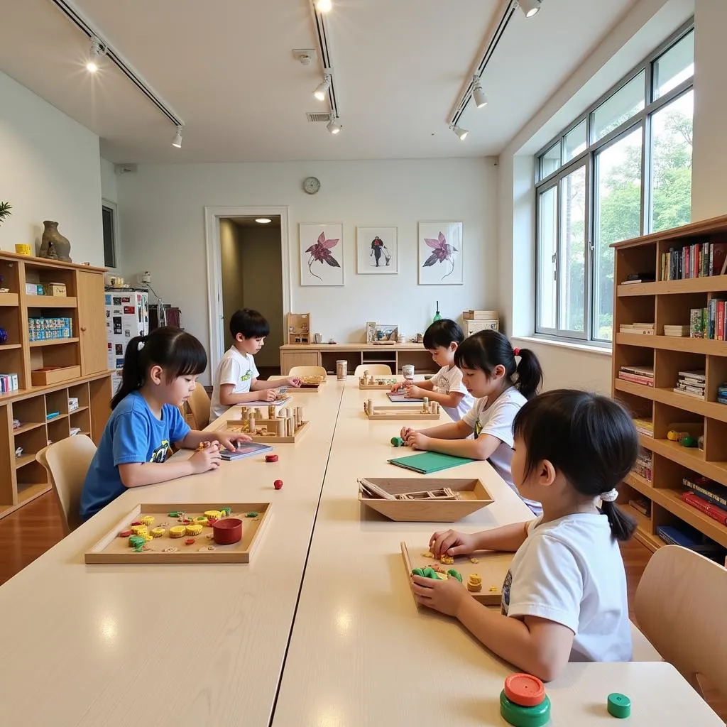 Trường mầm non Chú Voi Con Hội An - Lớp học Montessori