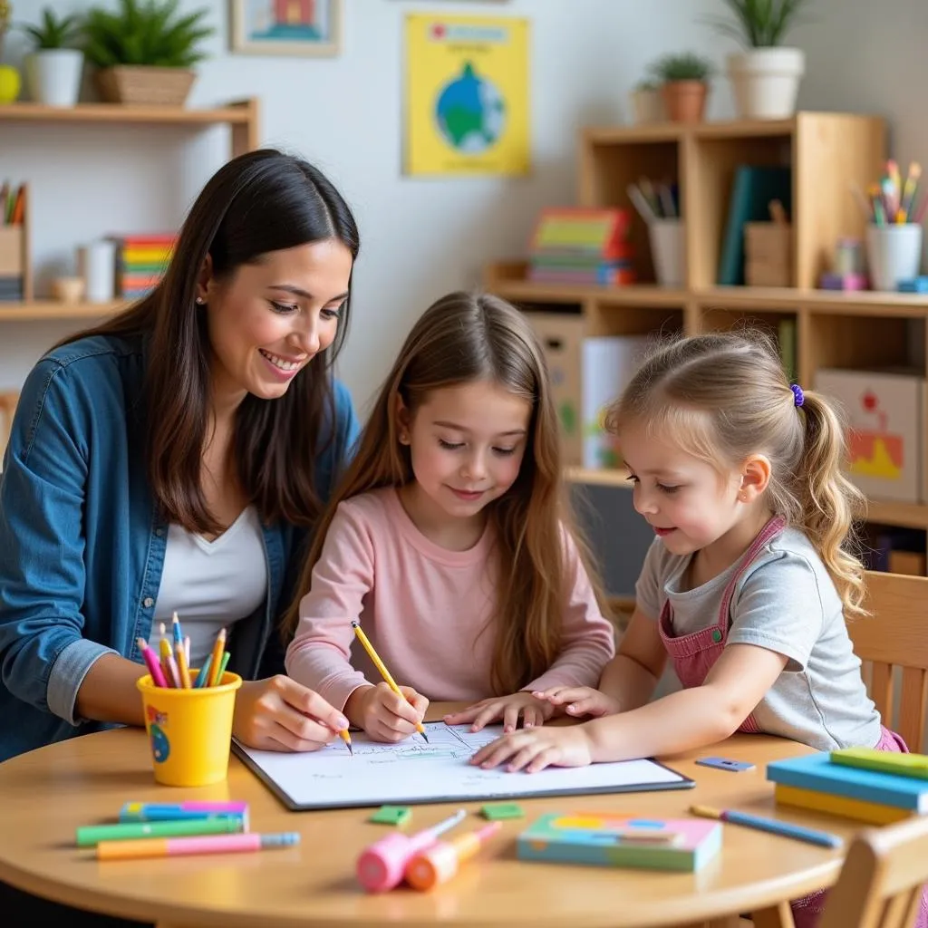 Trường mầm non có đội ngũ giáo viên tâm huyết
