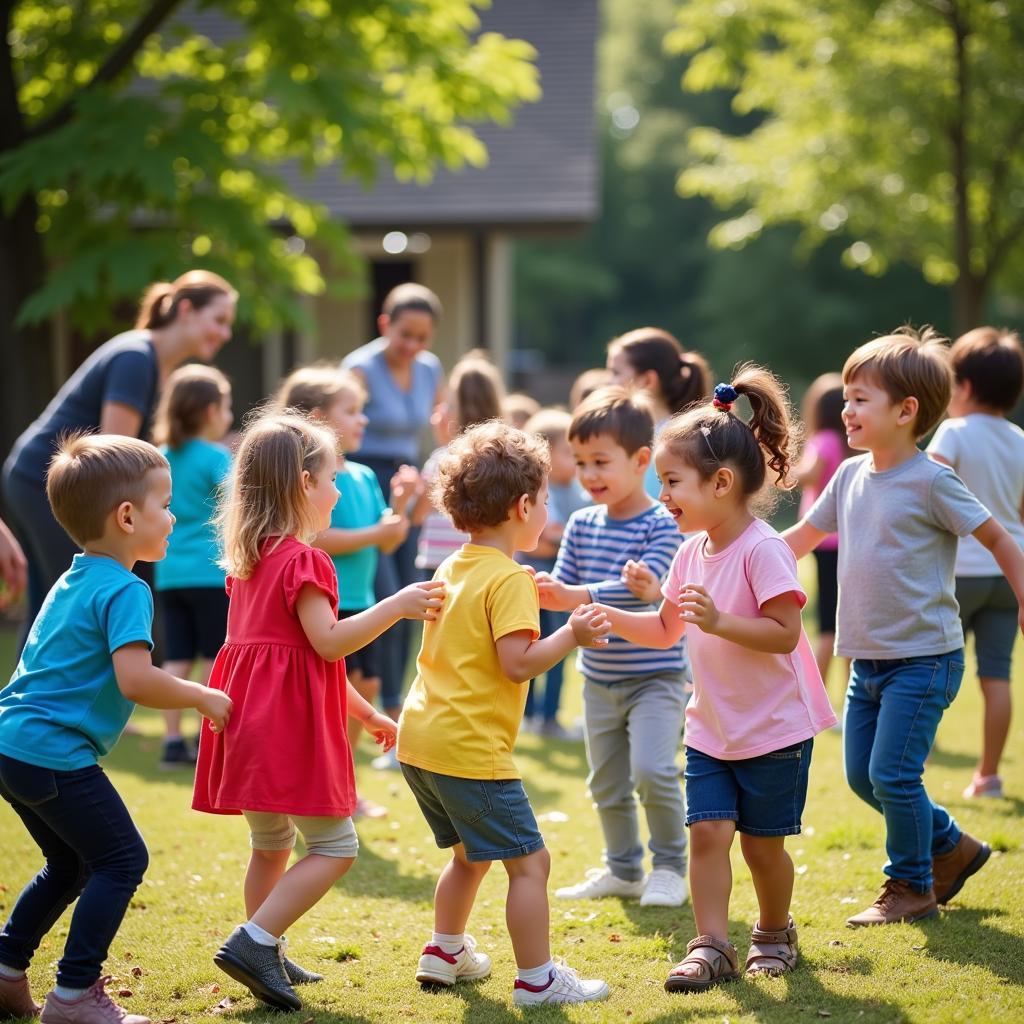 Hoạt động ngoại khóa tại An Preschool