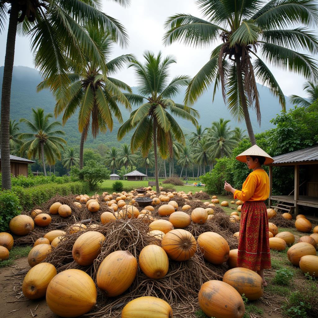 Cây dừa trong văn hóa Việt