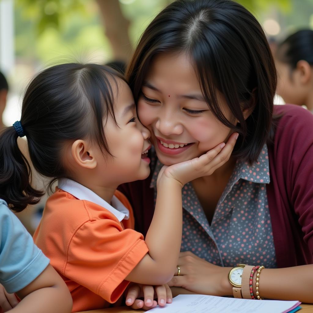 Dạy trẻ mầm non bằng yêu thương ở Tây Ninh