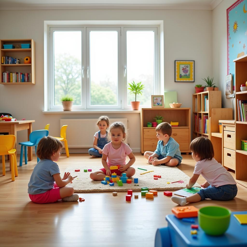 Mầm non World Kids với cơ sở vật chất hiện đại