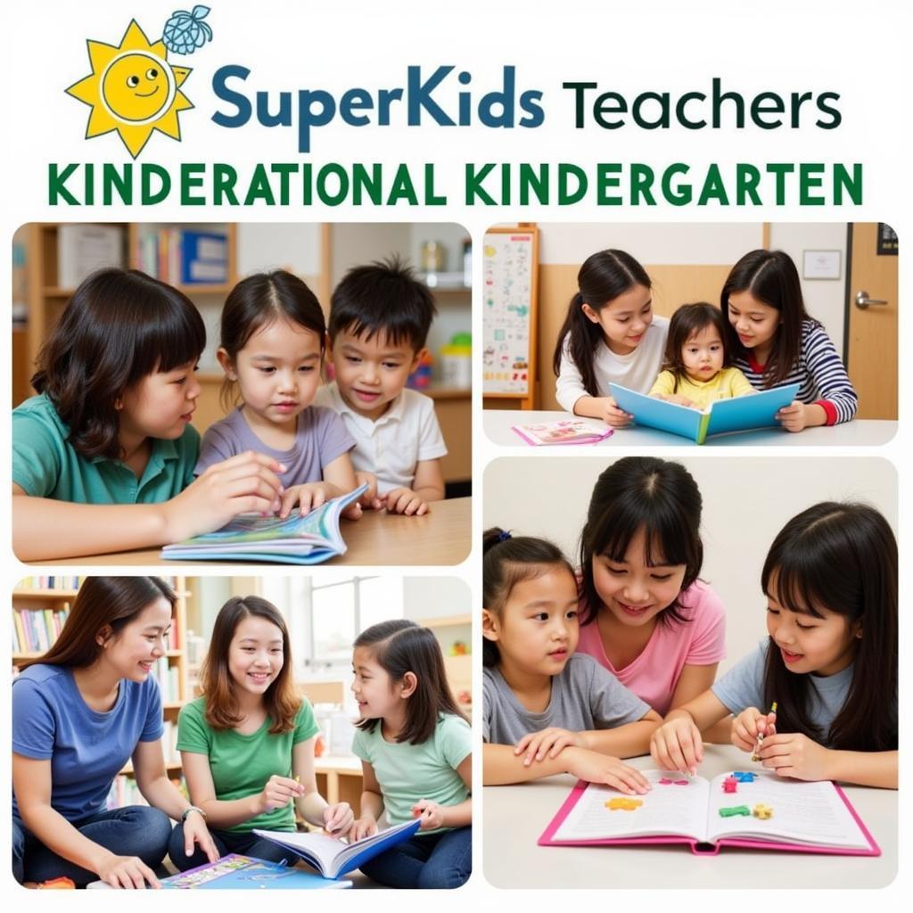 Đội ngũ giáo viên tận tâm và chuyên nghiệp tại SuperKids