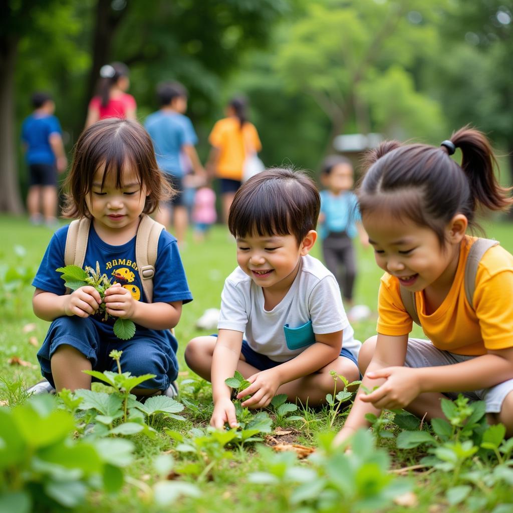 Hoạt động ngoại khóa tại Bimbon