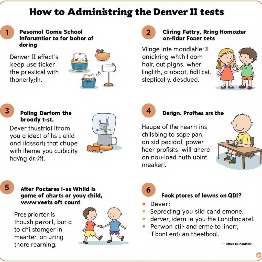 Hướng dẫn Test Denver 2 mầm non