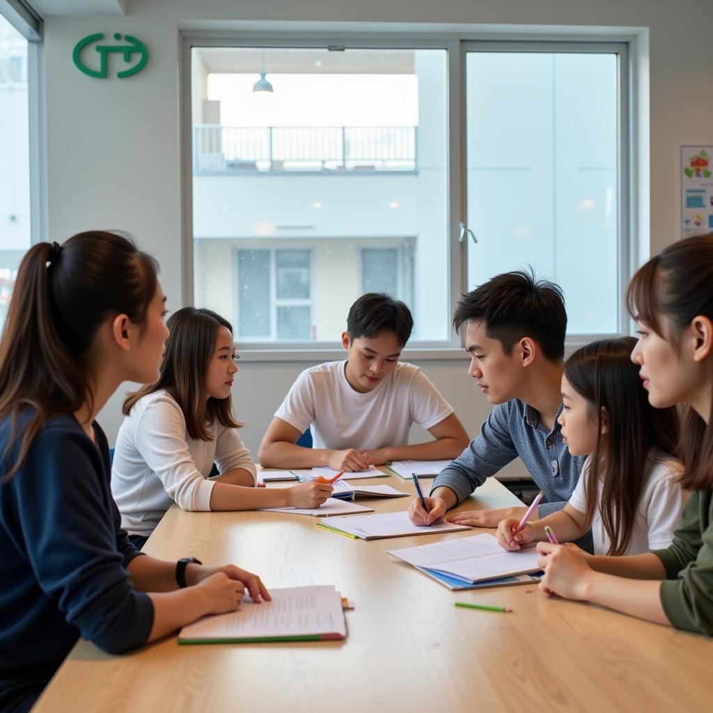 Sinh viên đang học tập tại Đại học Tây Nguyên