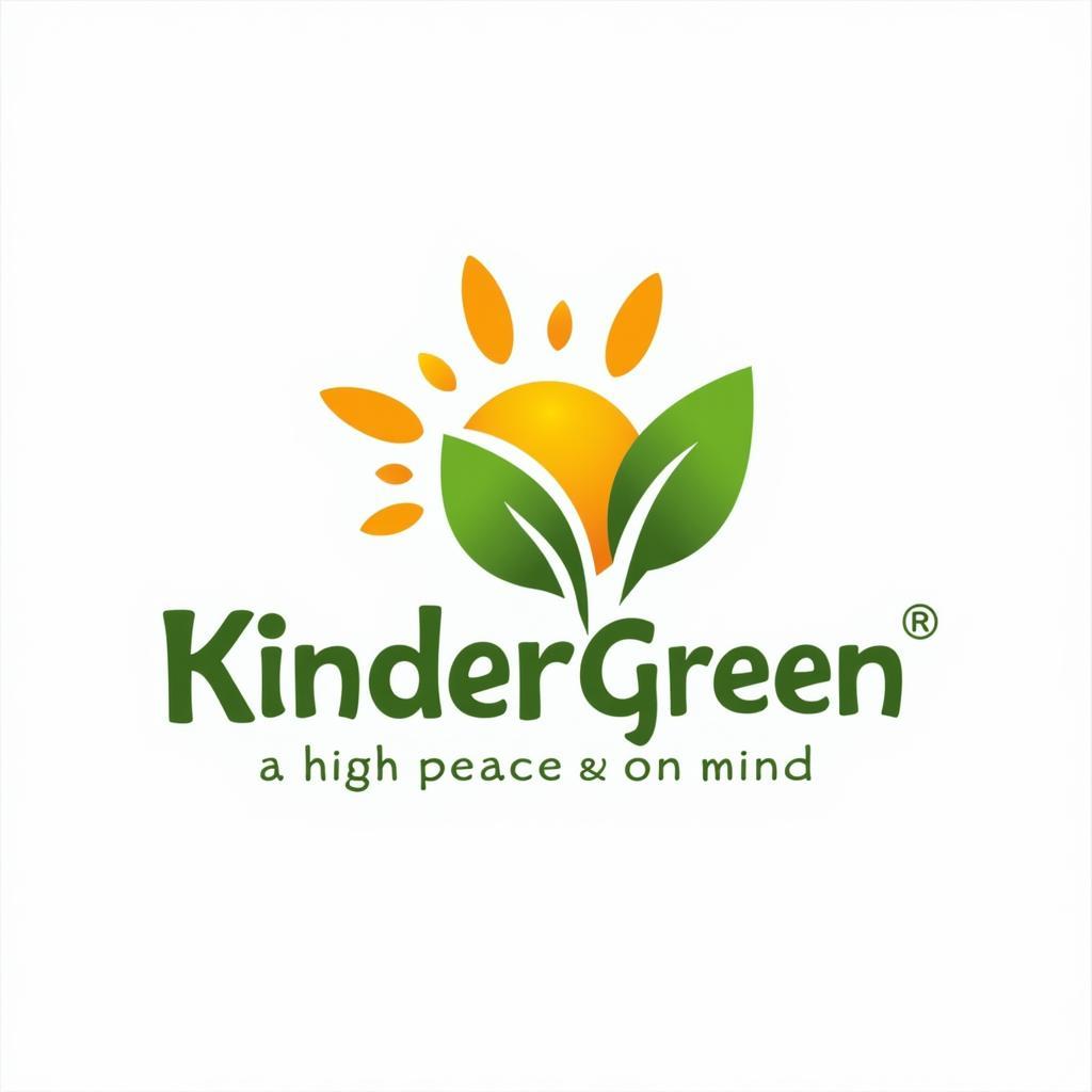 Logo Kinder Green là biểu tượng của trường mầm non chất lượng