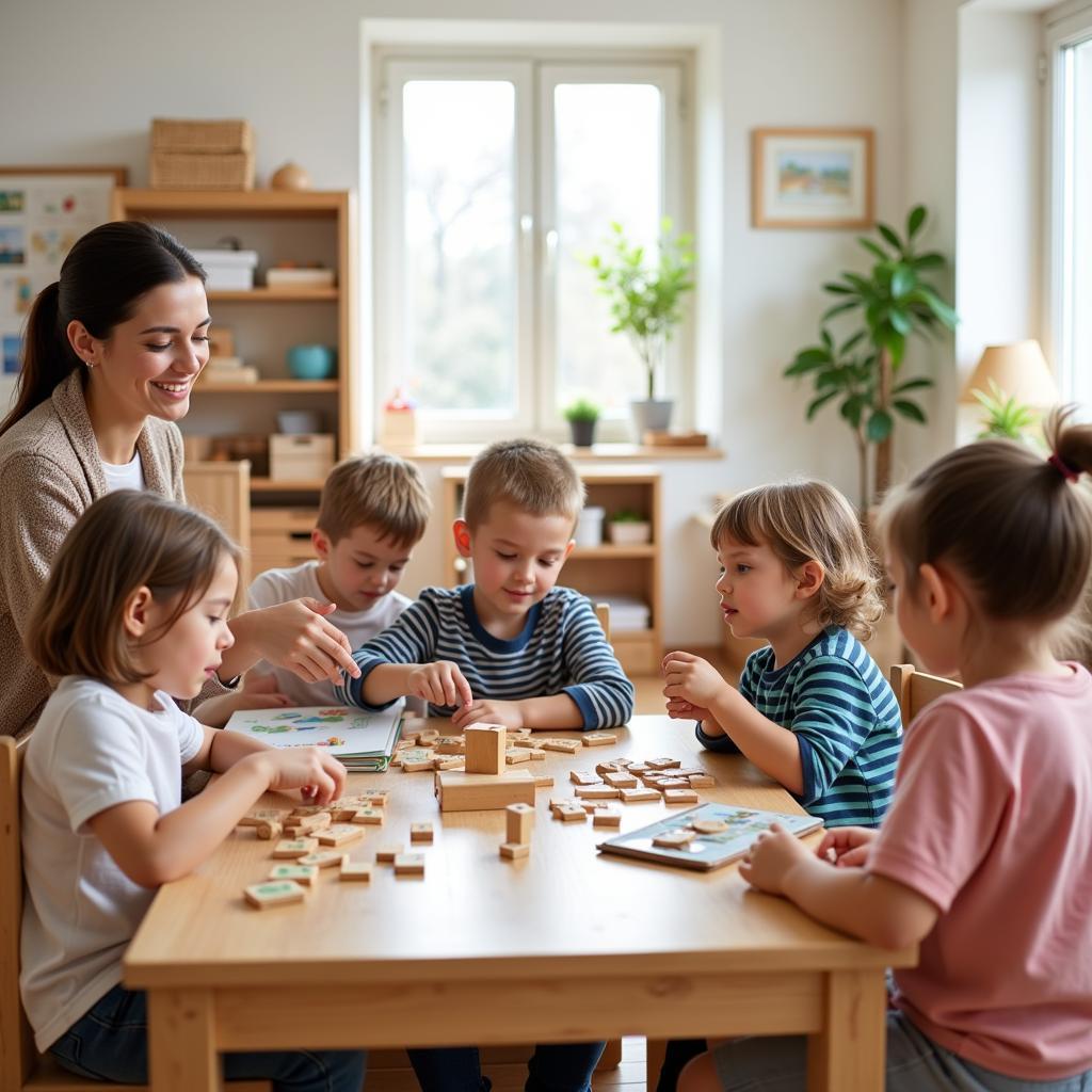 Phương pháp dạy trẻ mầm non Montessori