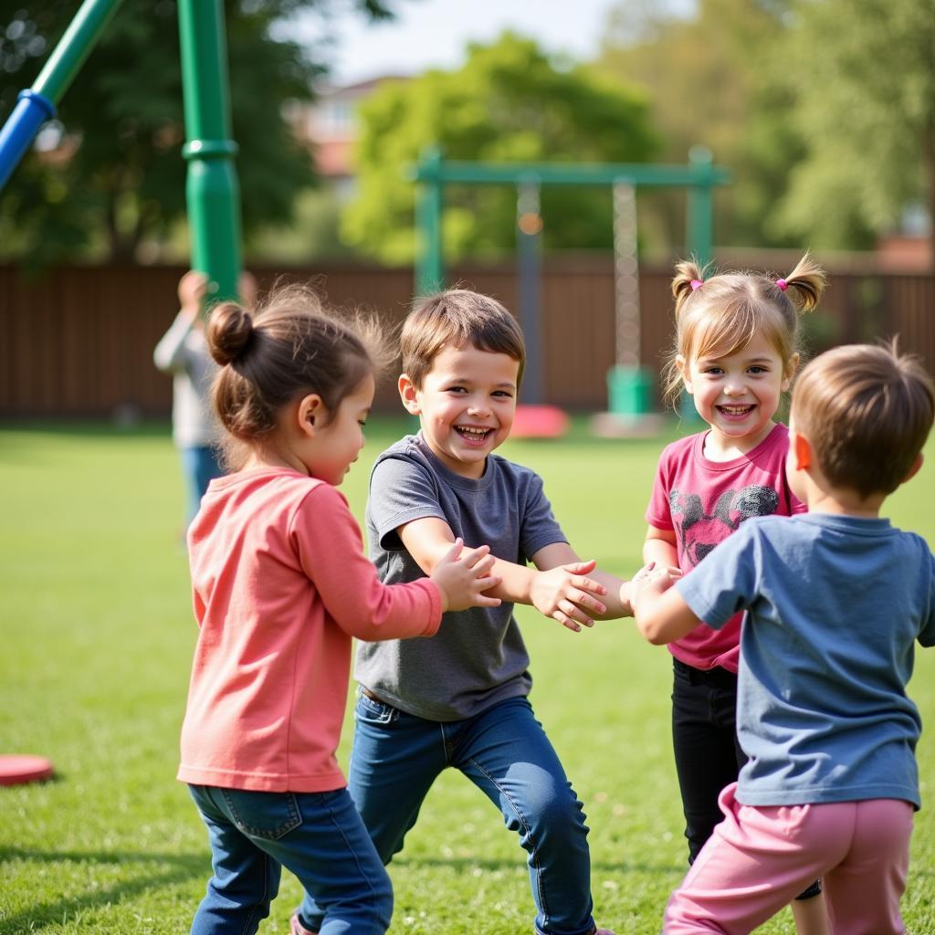 Hoạt động ngoại khóa tại trường mầm non Kids Garden