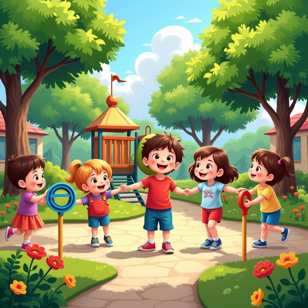 Trường Mầm Non Mỉm Cười Smile Kindergarten - Khu Vườn