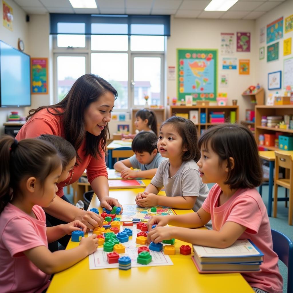 Trường mầm non Việt Úc Kindergarten: Khu vườn học tập