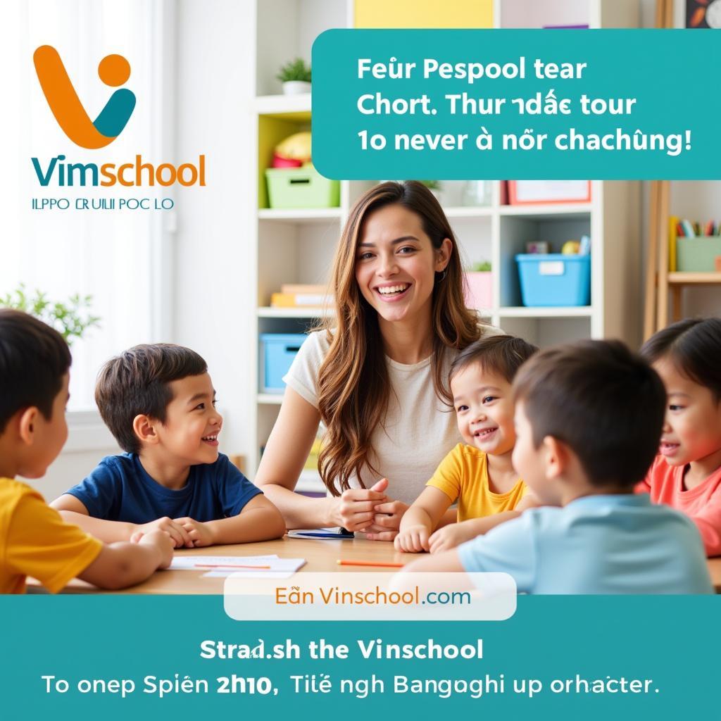 Tuyển dụng giáo viên mầm non Vinschool TPHCM