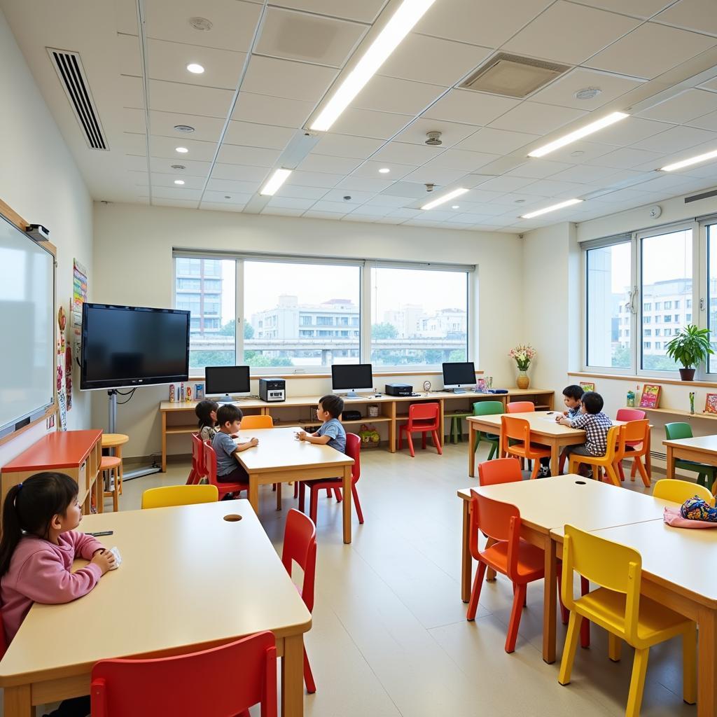 Việt Úc Kindergarten: Lớp học hiện đại