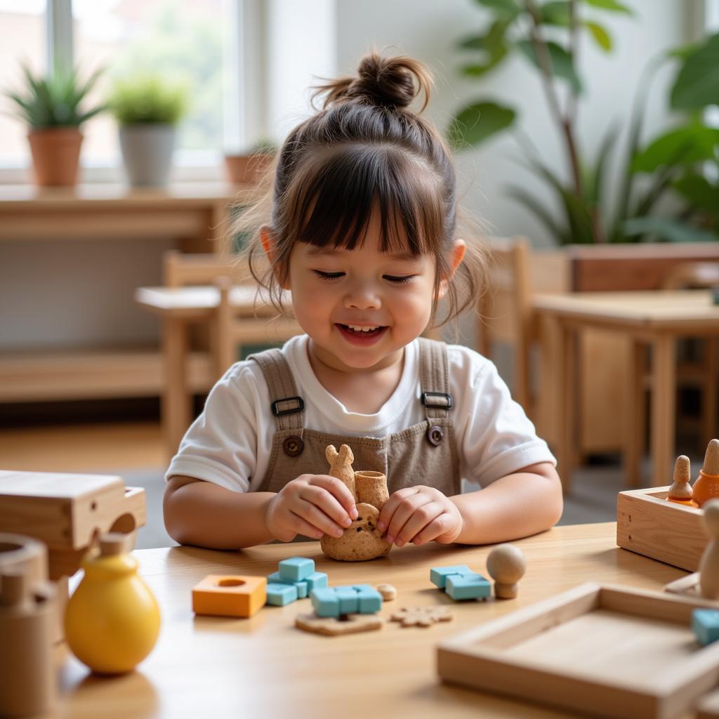 Chọn trường mầm non Montessori quận 9