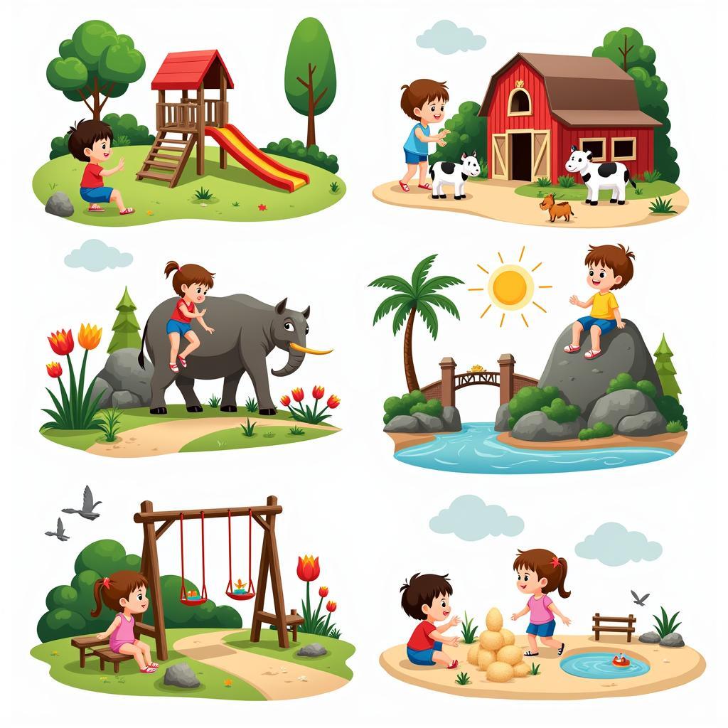 Địa điểm dã ngoại lý tưởng cho bé