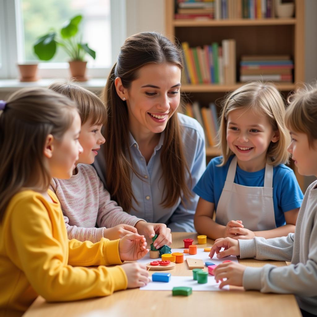 Đội ngũ giáo viên mầm non Montessori