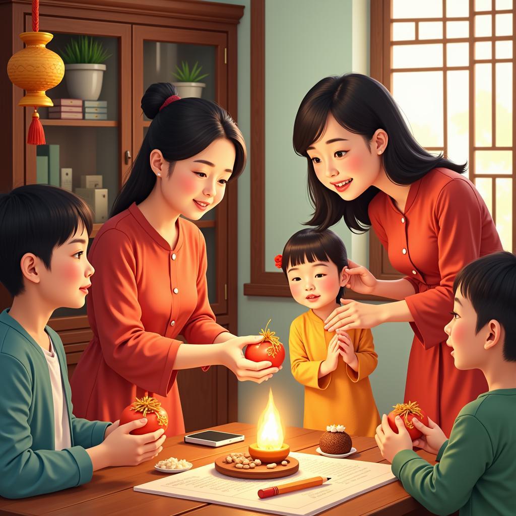 Giáo trình mầm non và tâm linh người Việt