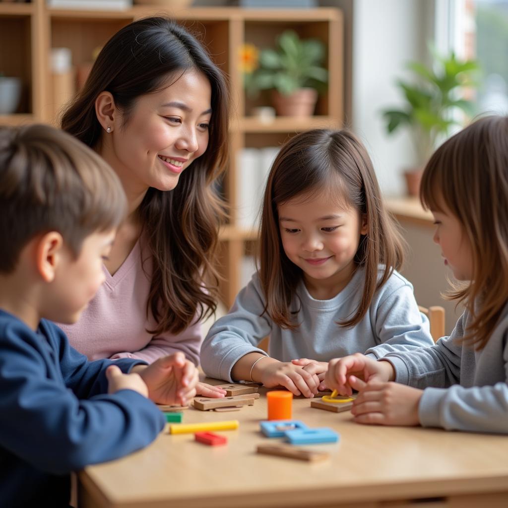 Giáo viên mầm non Montessori tại Hà Nội