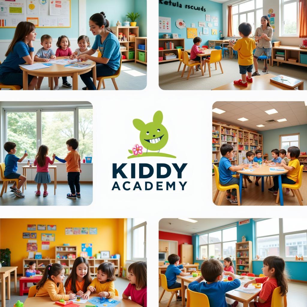 Kiddy Academy môi trường học tập