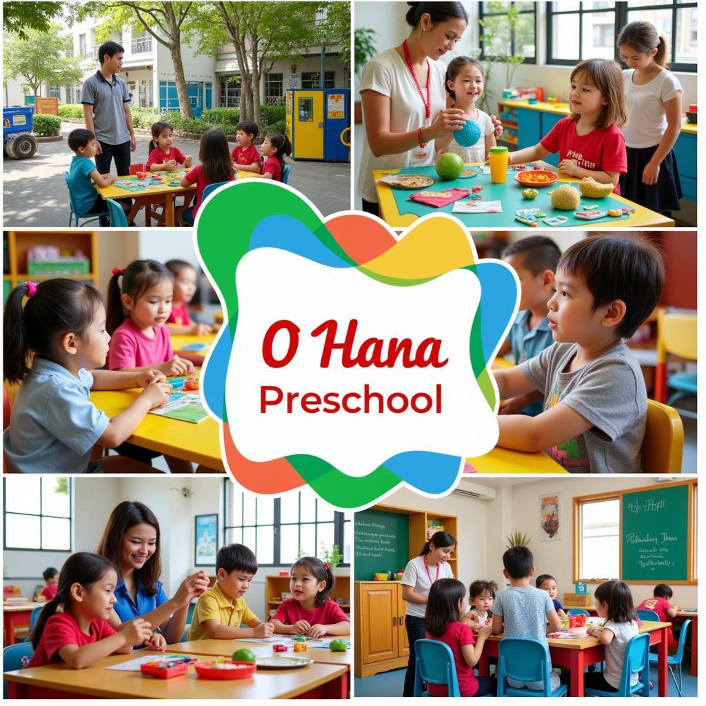 O Hana Preschool: Khu vườn học tập