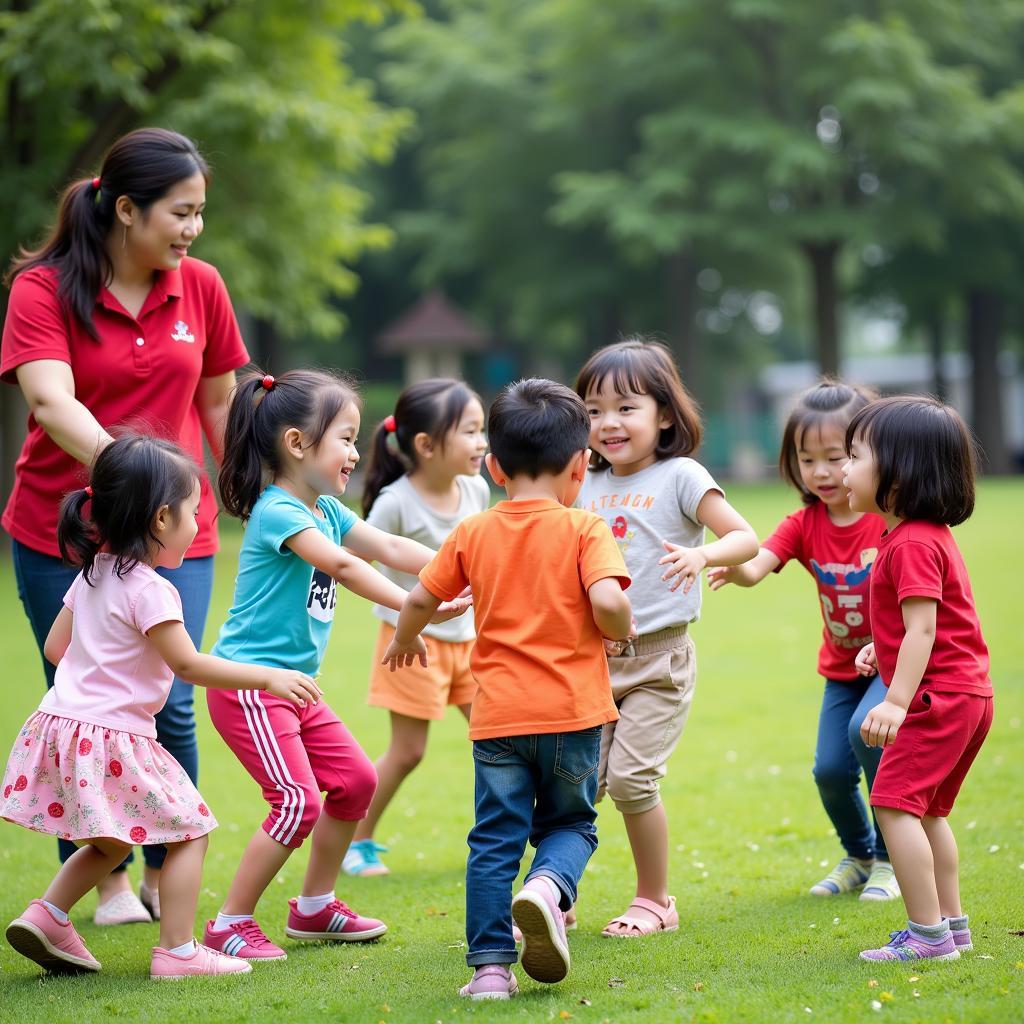 Trường mầm non VietKids Hà Nội - Hoạt động ngoại khóa