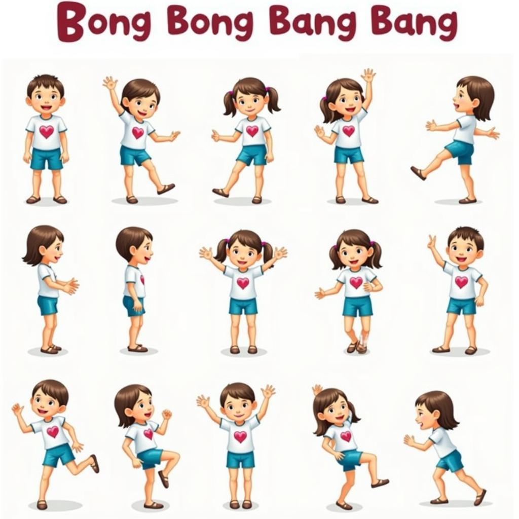 Hướng dẫn dạy trẻ nhảy Bống Bống Bang Bang