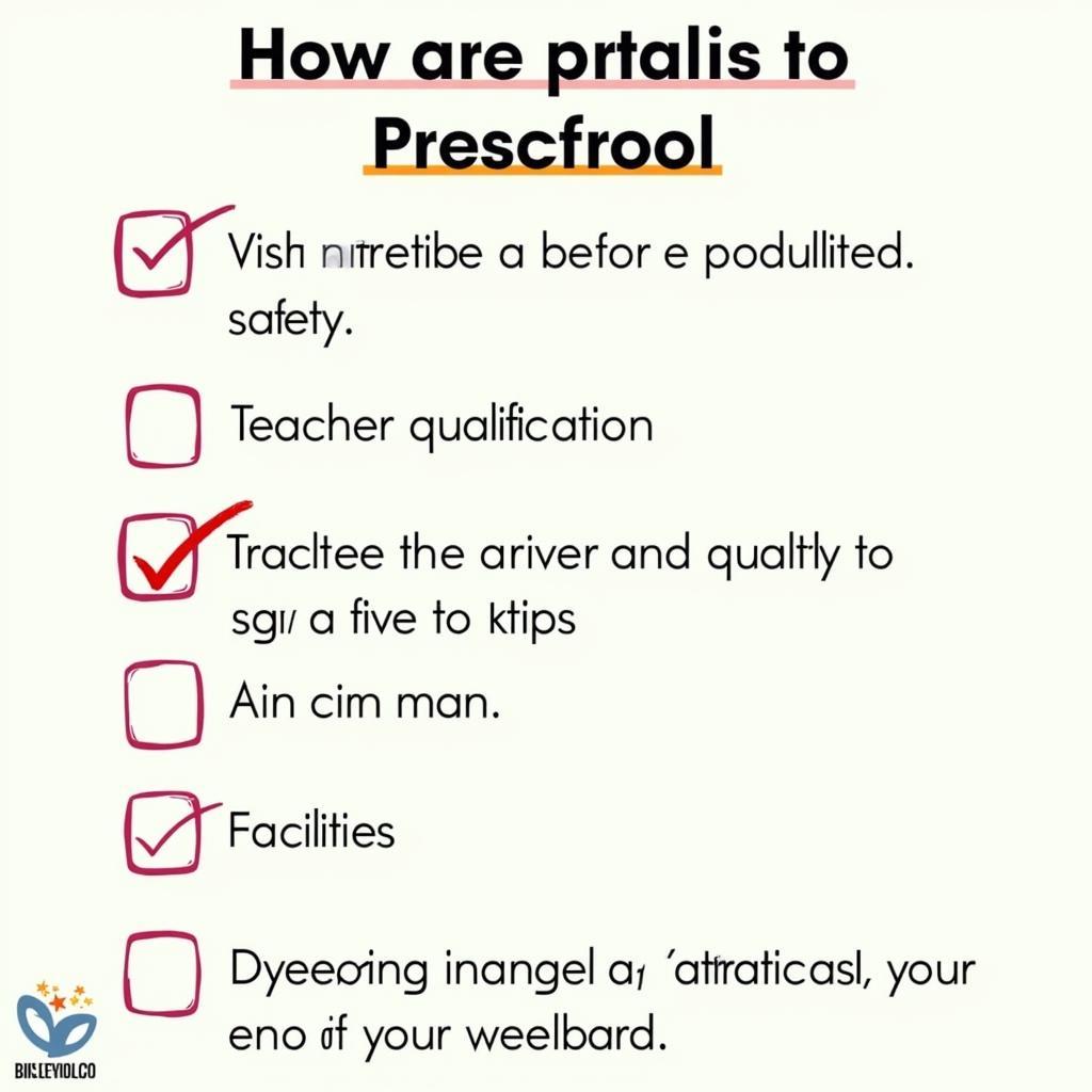 Things to Consider When Visiting a Preschool