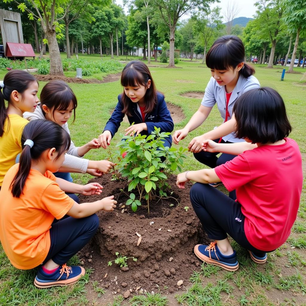 Trường Mầm Non Phượng Hoàng Huế: Hoạt động ngoại khóa bổ ích